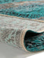 Covor țesătură plată Tosca Turquoise 