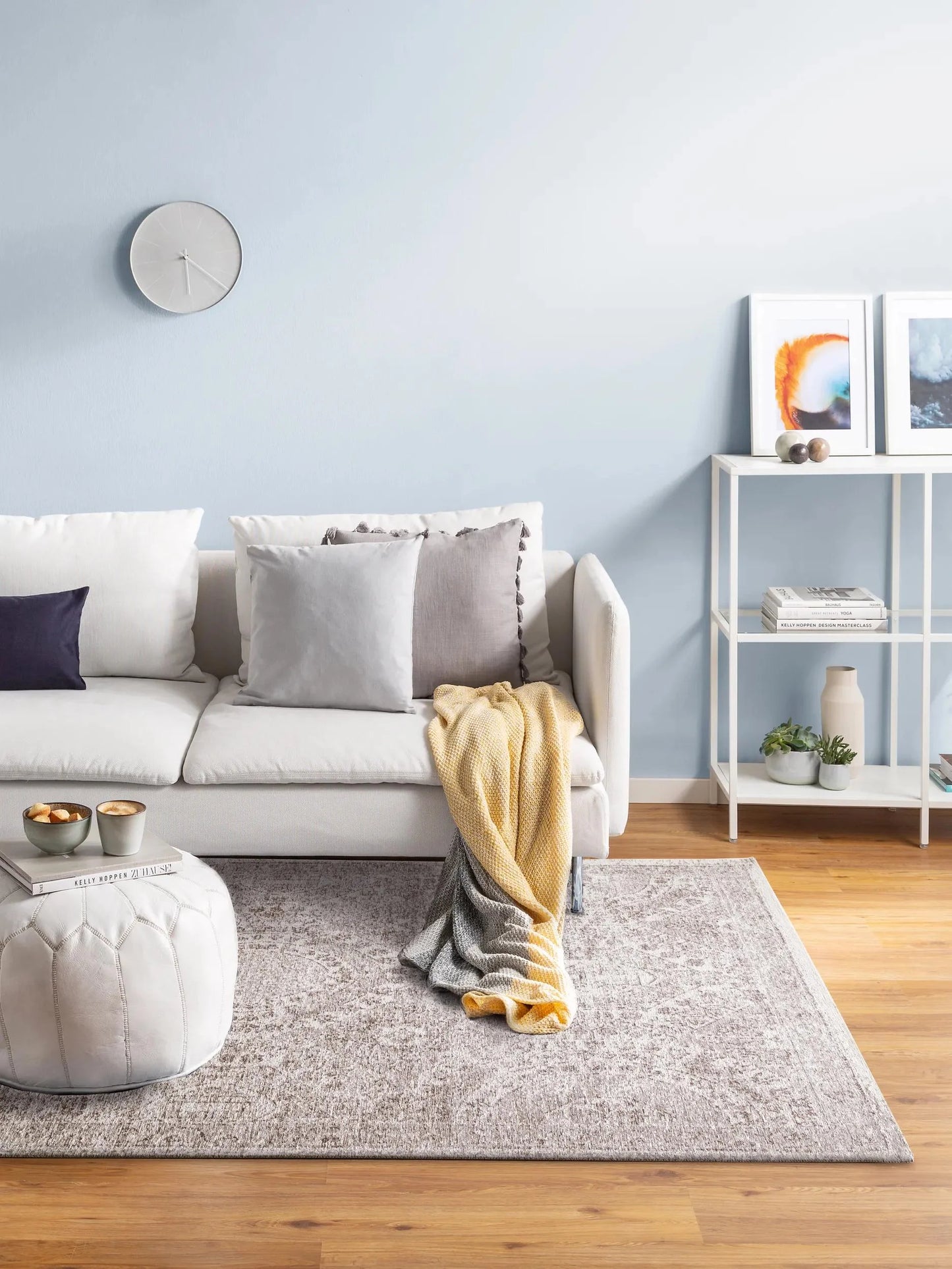 Covor țesătură plată Tosca Grey