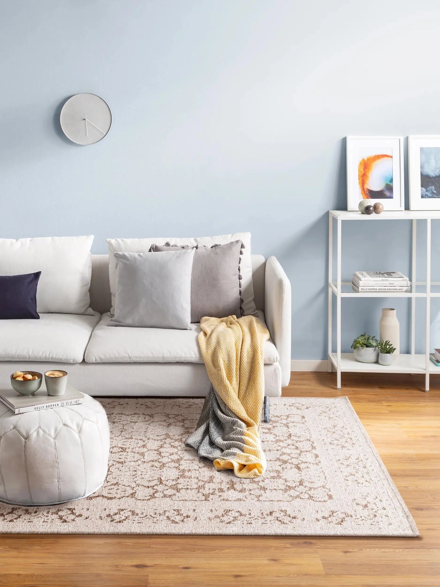 Covor țesătură plată Tosca Grey