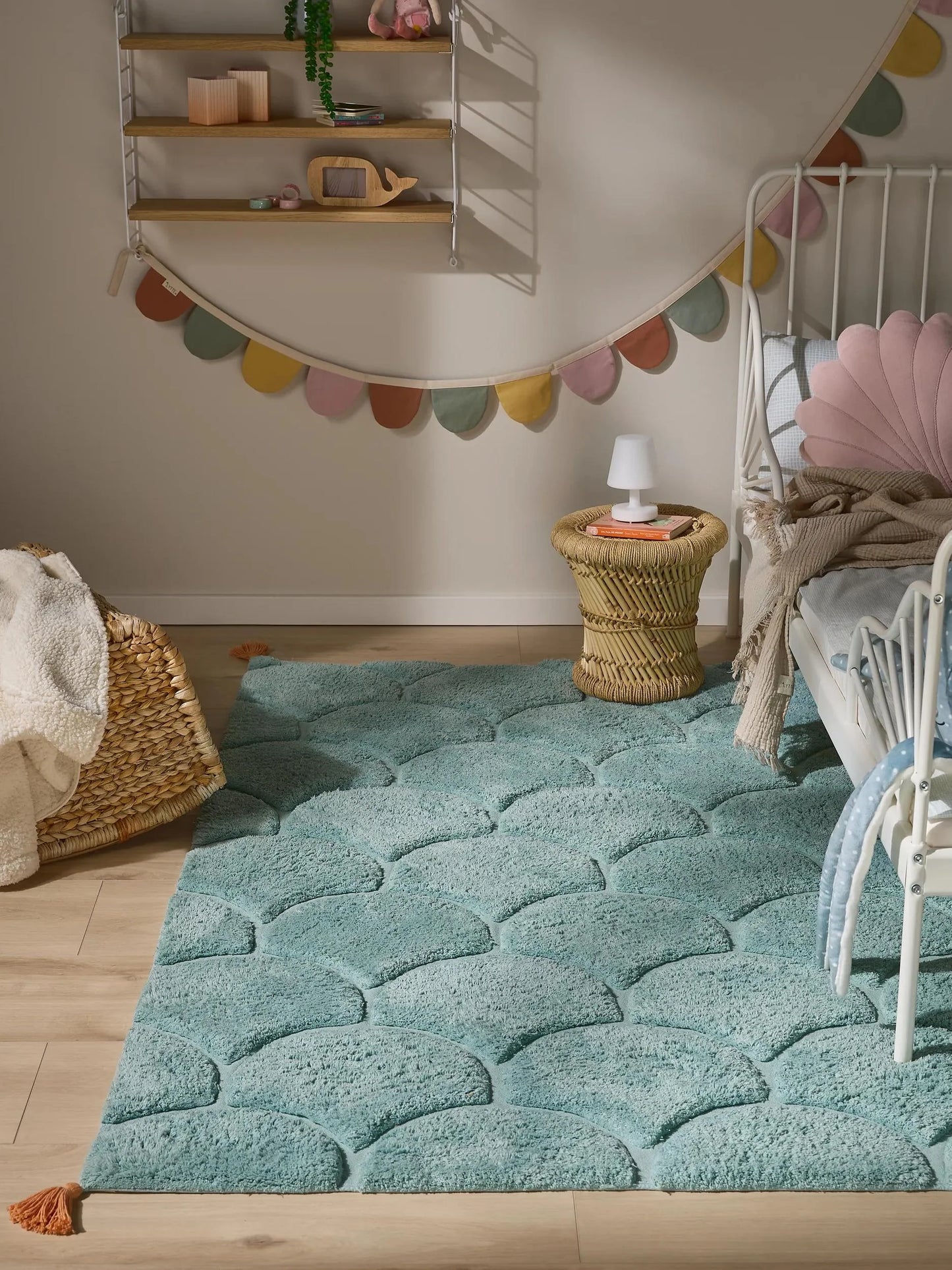 Washable Covor pentru copii Undine Blue