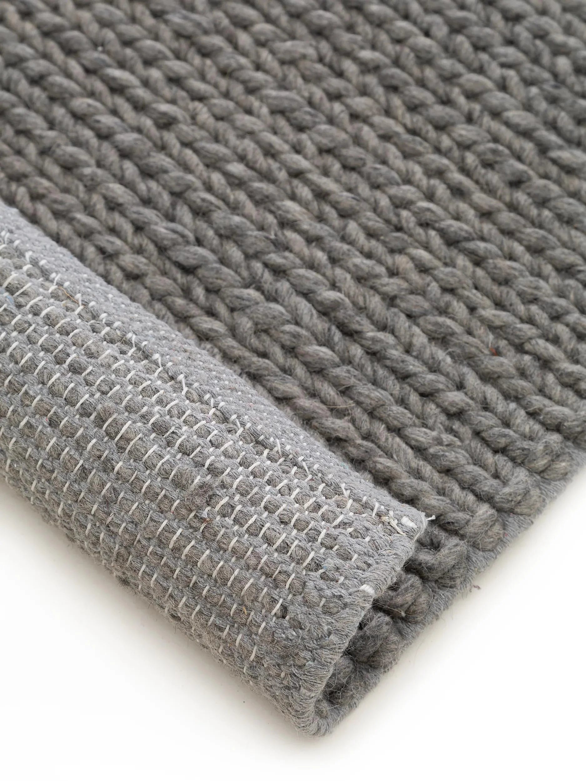 Covor de lână Uno Light Grey