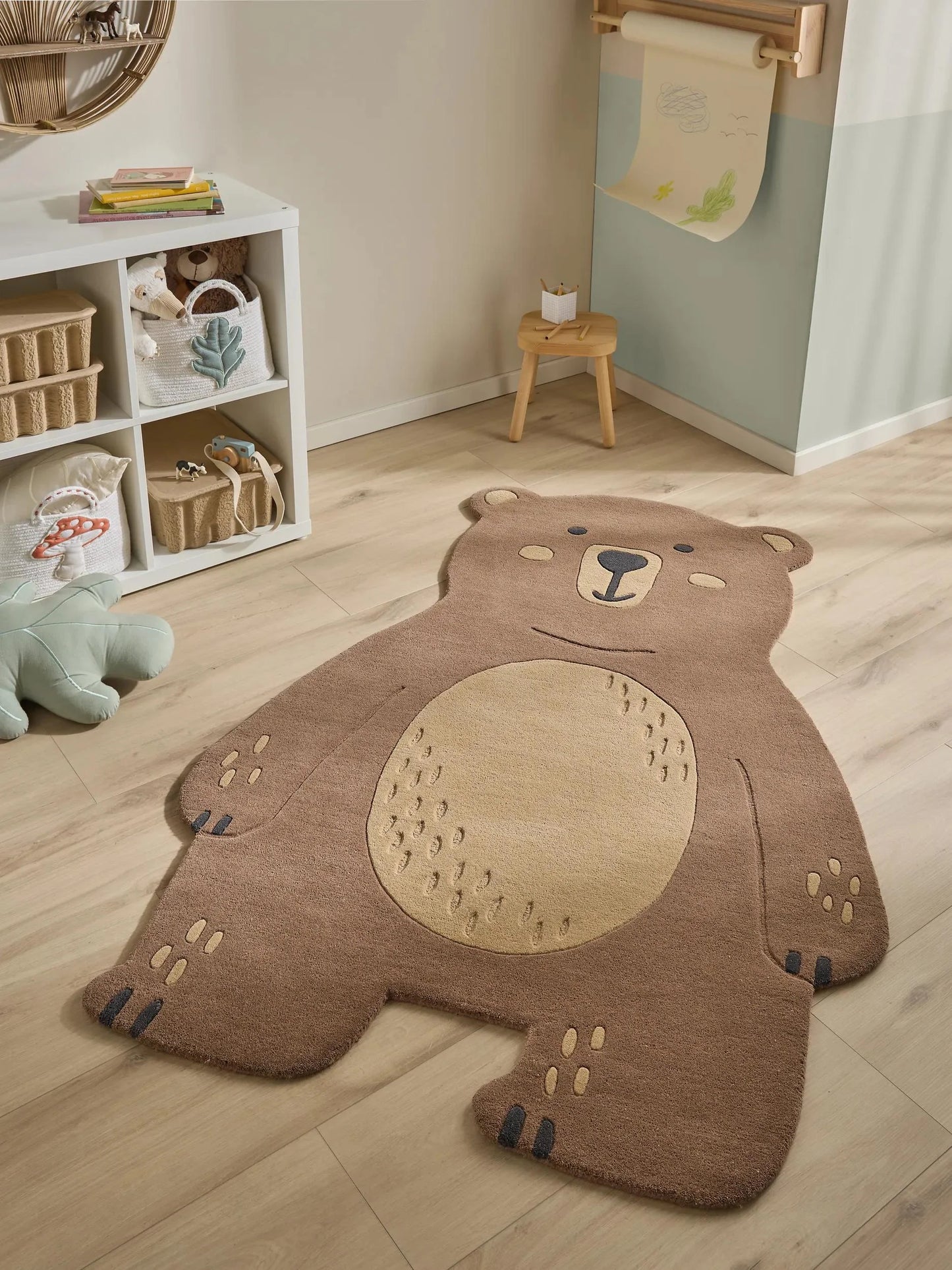 Covor pentru copii Urs Brown