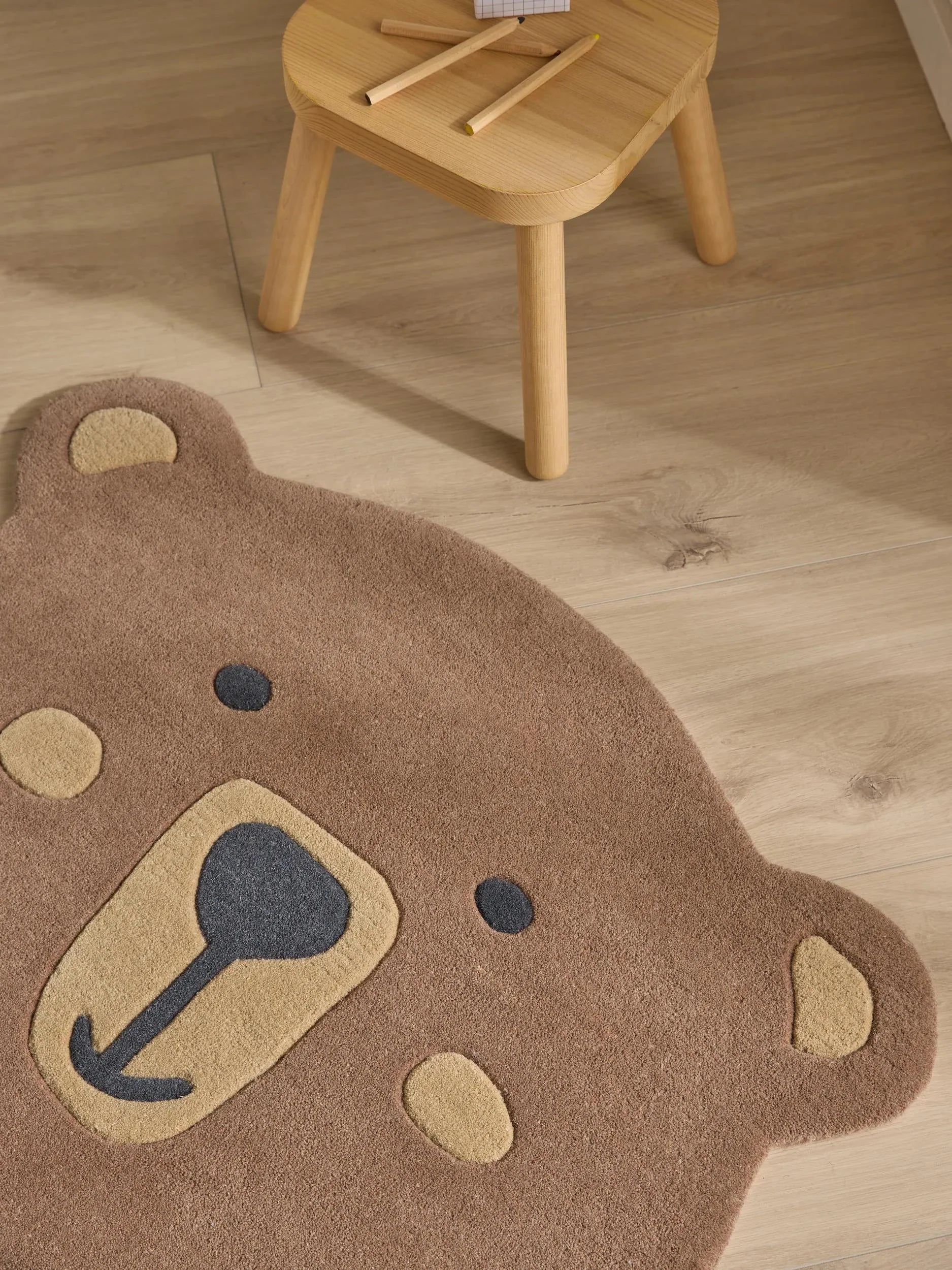 Covor pentru copii Urs Brown