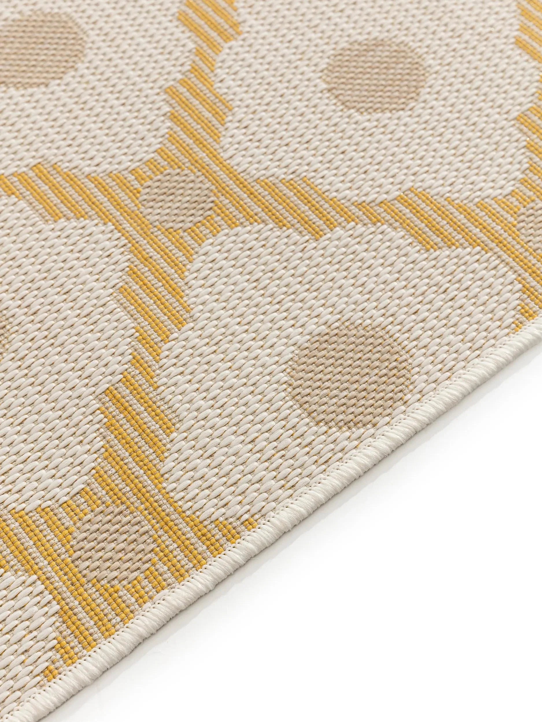 Covoraș îngust/preș - interior/exterior Vega Beige/Yellow 