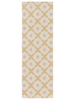 Covoraș îngust/preș - interior/exterior Vega Beige/Yellow