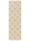 Covoraș îngust/preș - interior/exterior Vega Beige/Yellow 