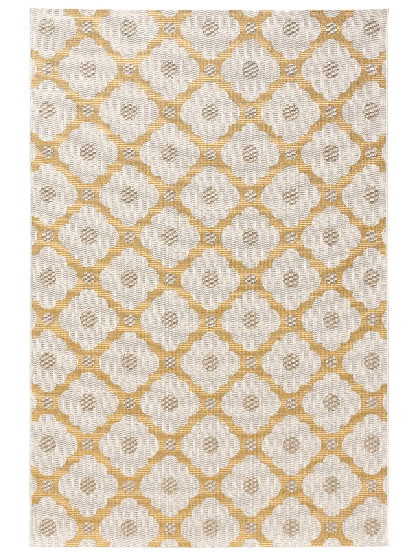 Covor interior/exterior Vega Beige/Yellow