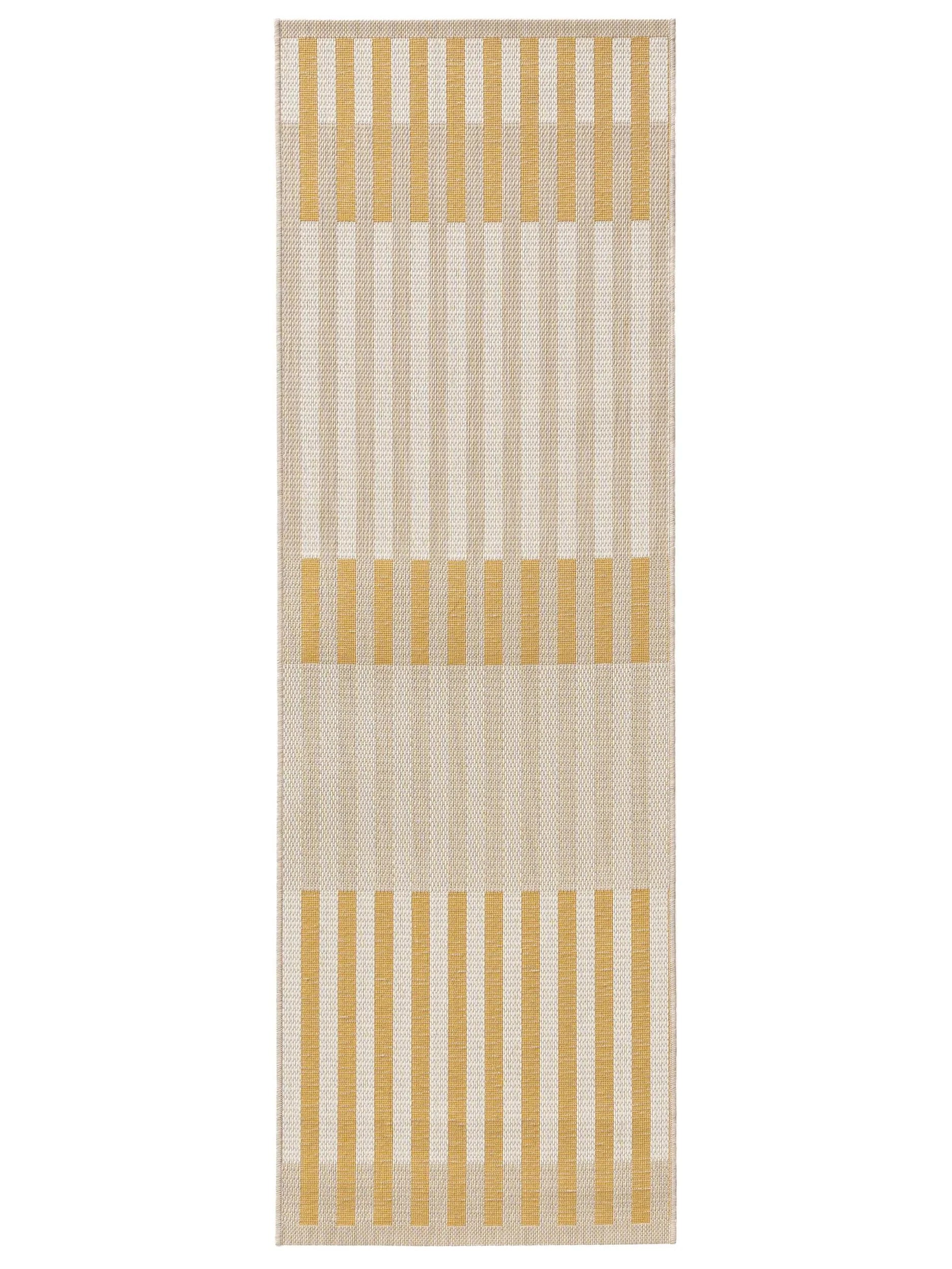 Covoraș îngust/preș - interior/exterior Vega Beige/Yellow