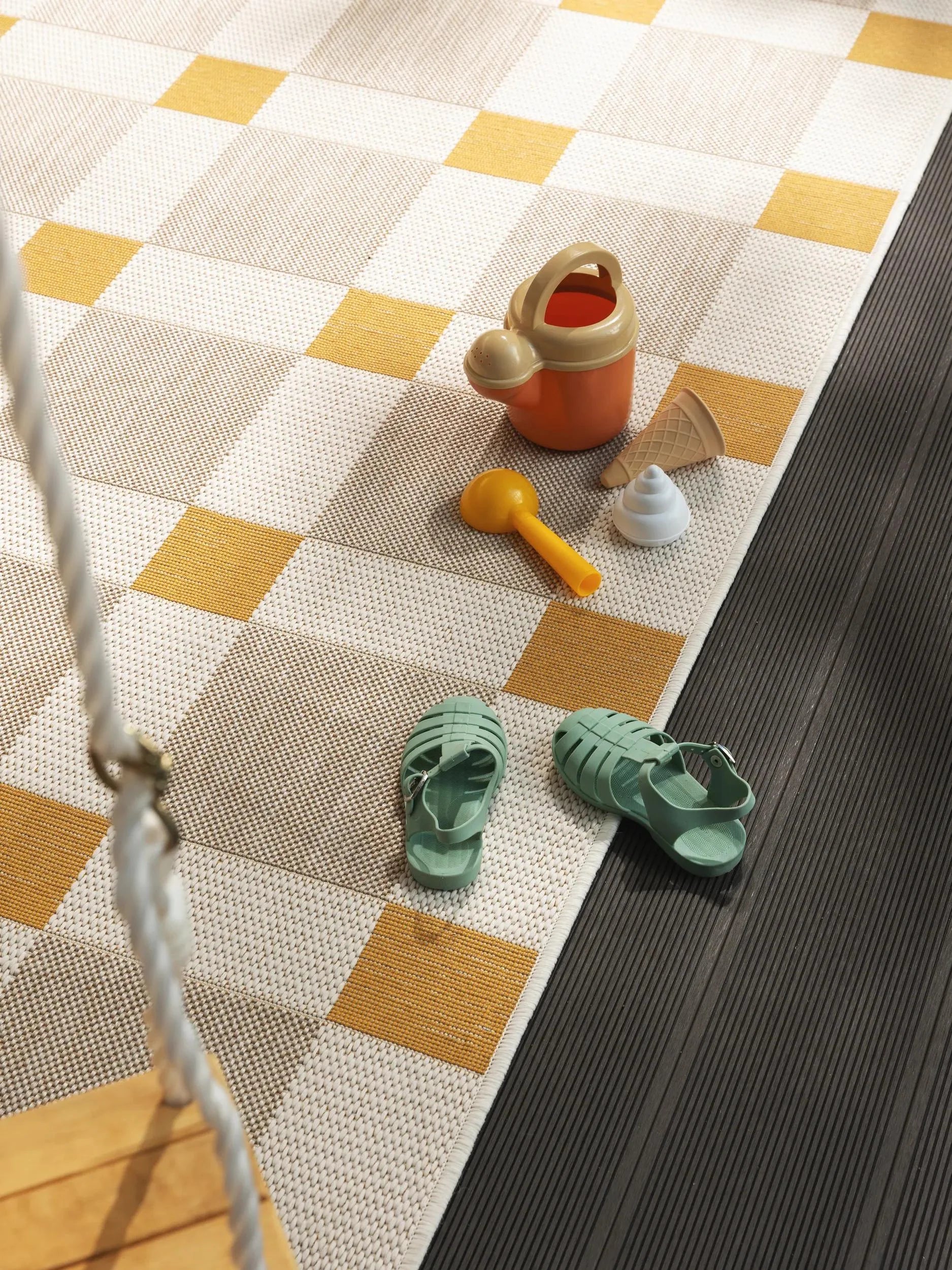 Covor interior/exterior Vega Beige/Yellow