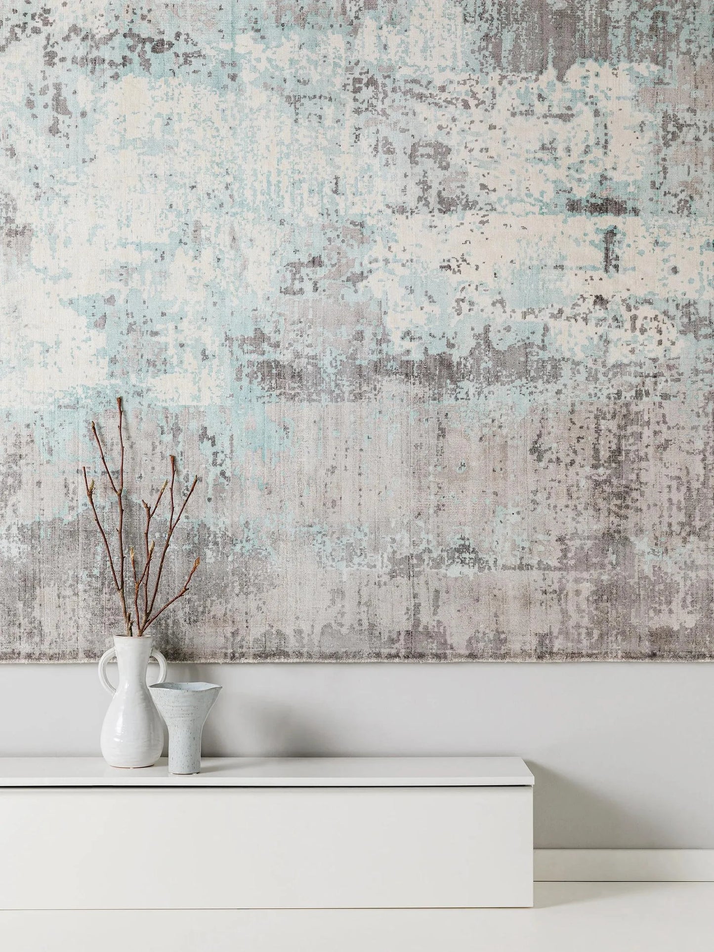 Covor din vâscoză Vito Light Blue 