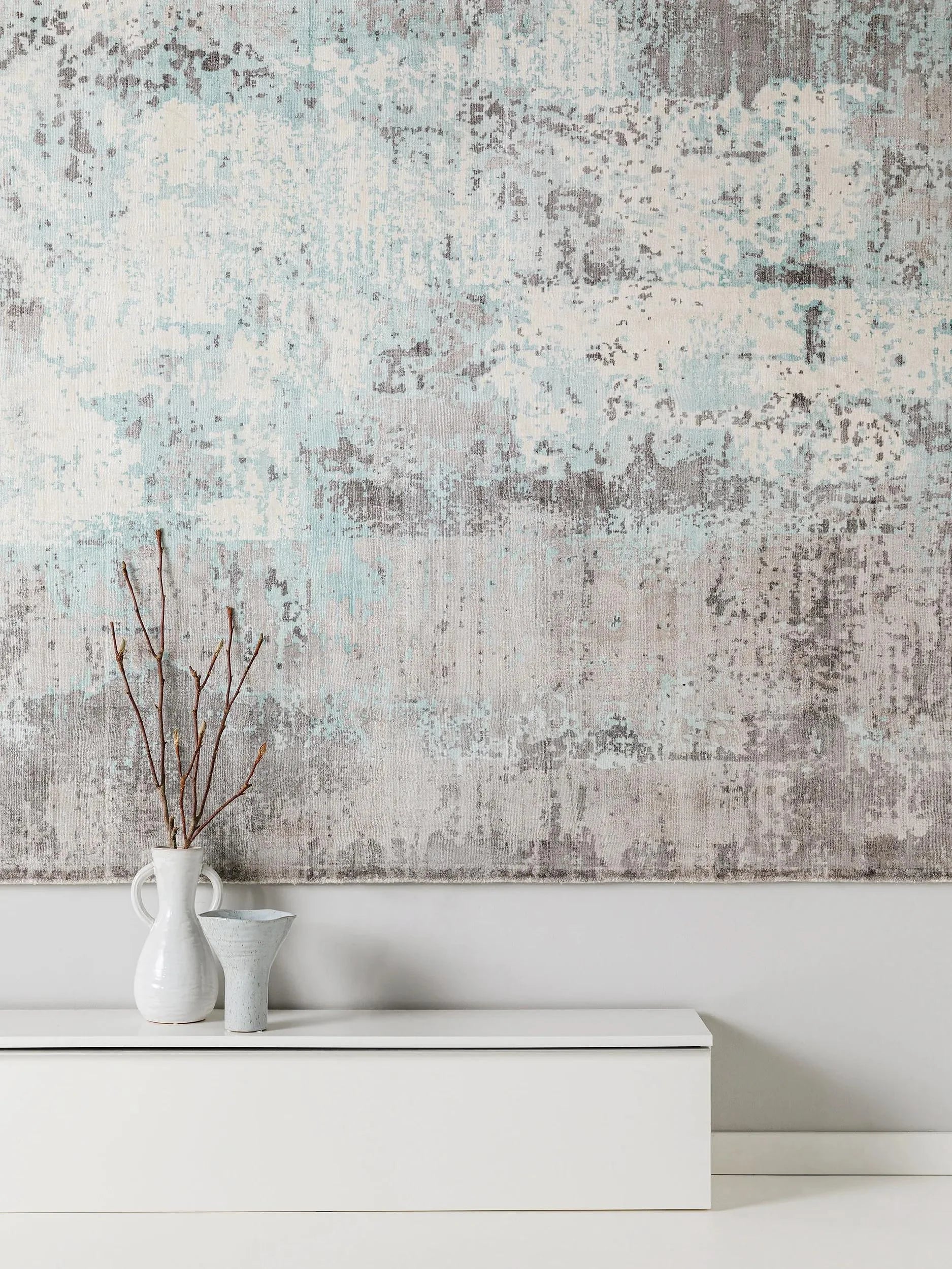 Covor din vâscoză Vito Light Blue 