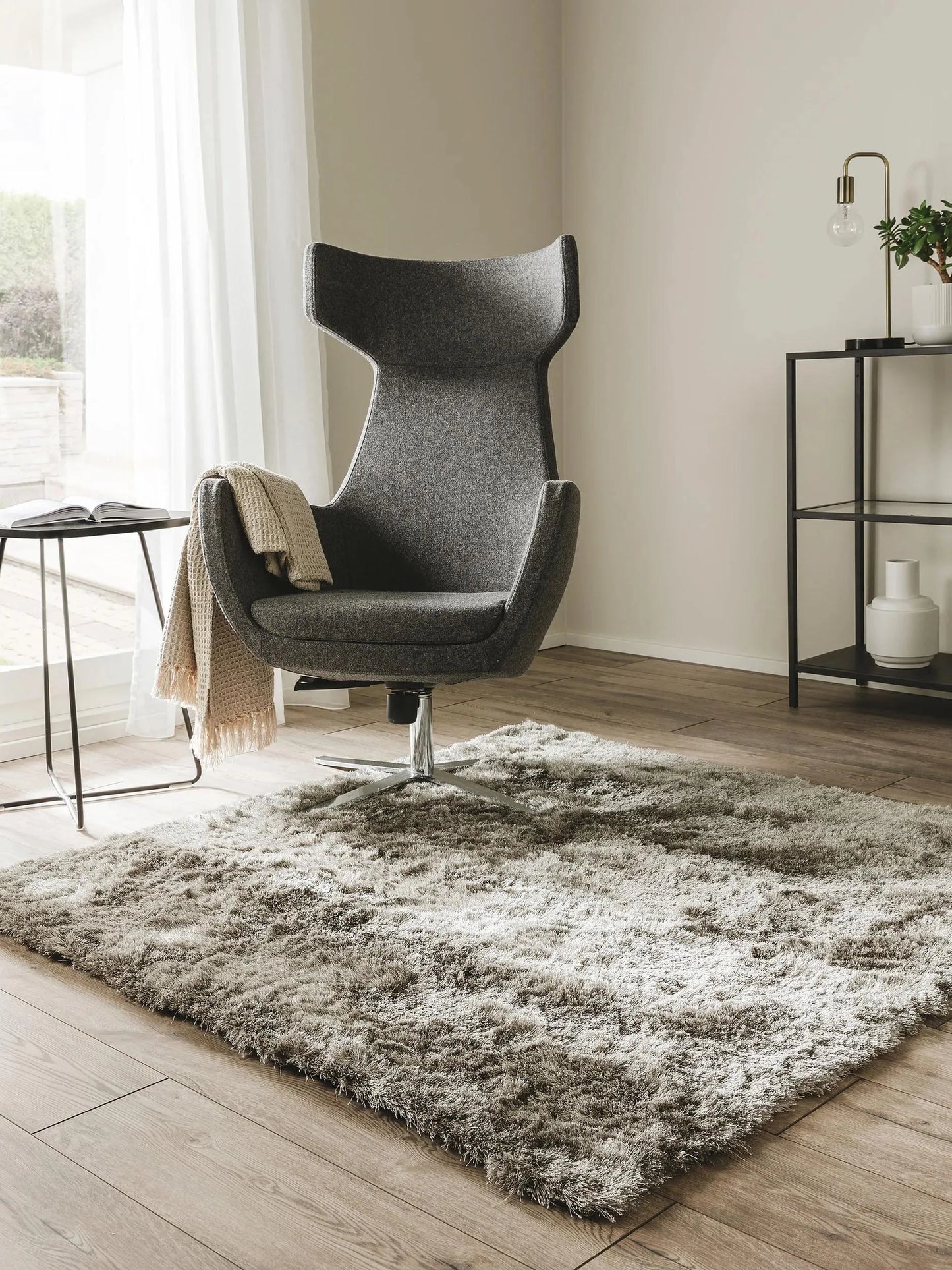 Covor Shaggy Whisper Grey