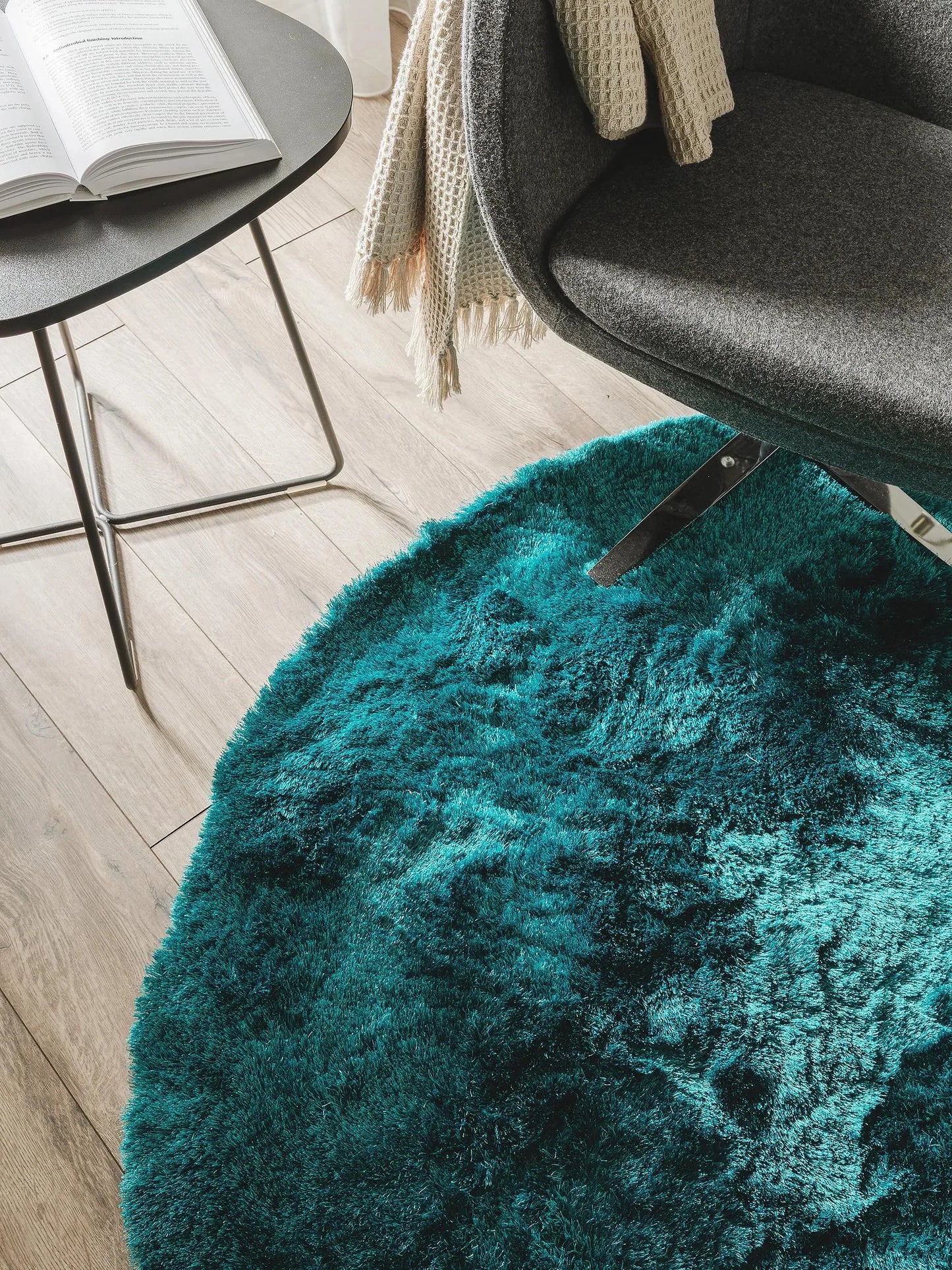 Covor Shaggy Whisper Turquoise 