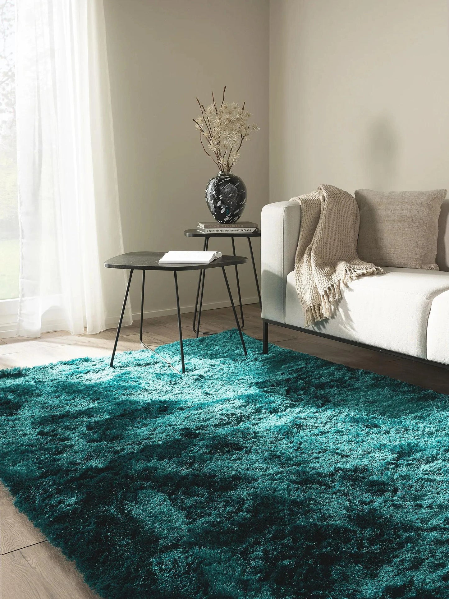 Covor Shaggy Whisper Turquoise