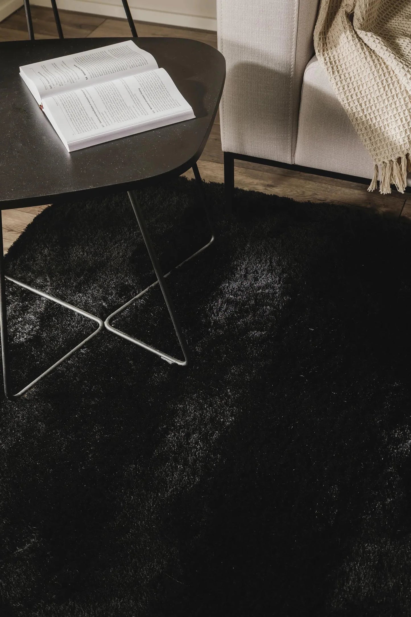 Covor Shaggy Whisper Black