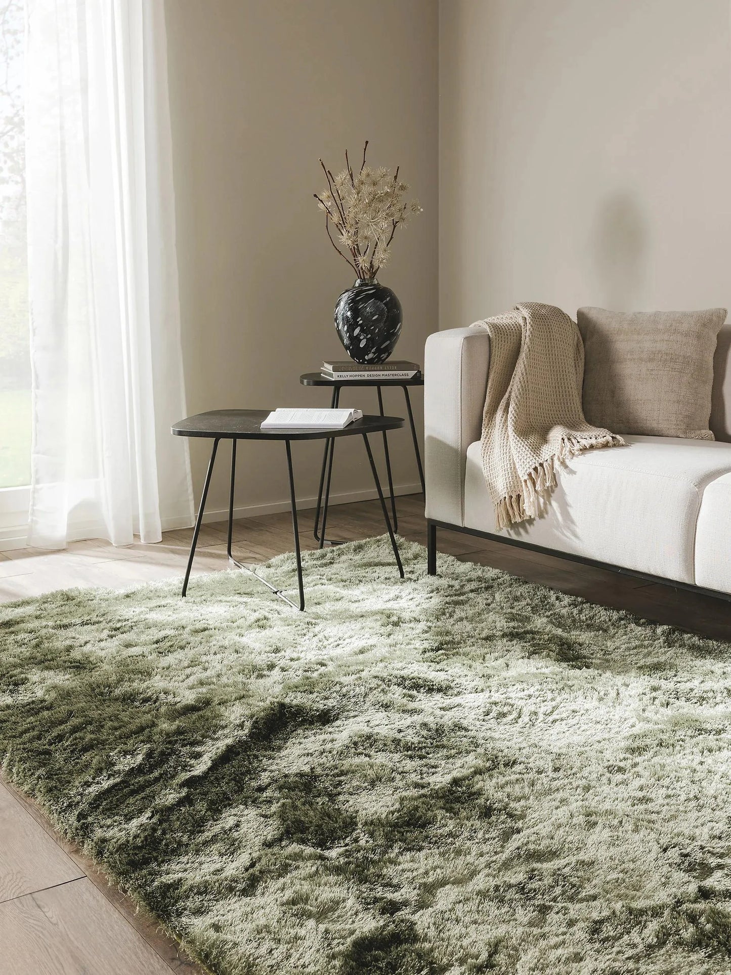 Covor Shaggy Whisper Green