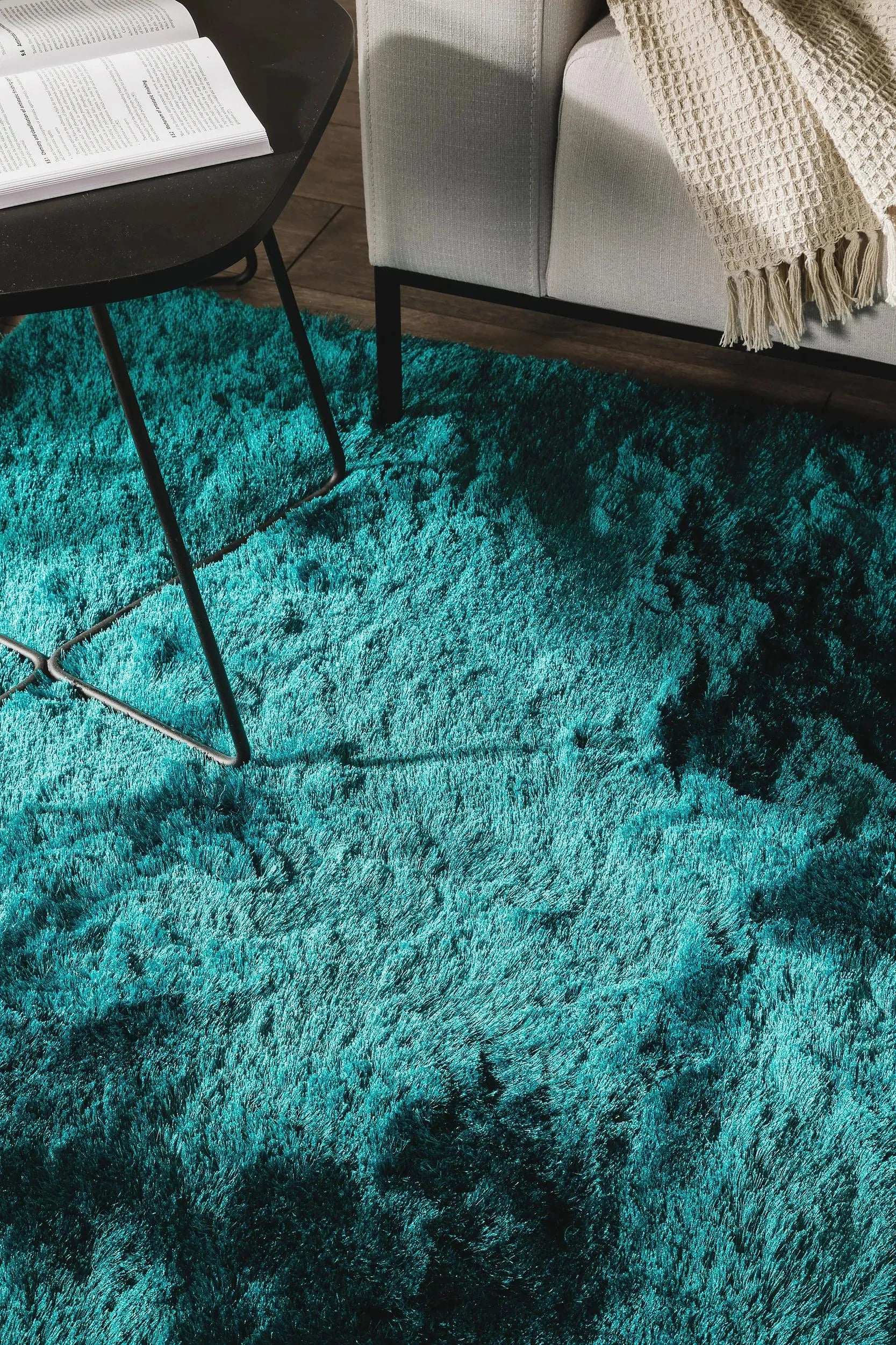 Covor Shaggy Whisper Turquoise