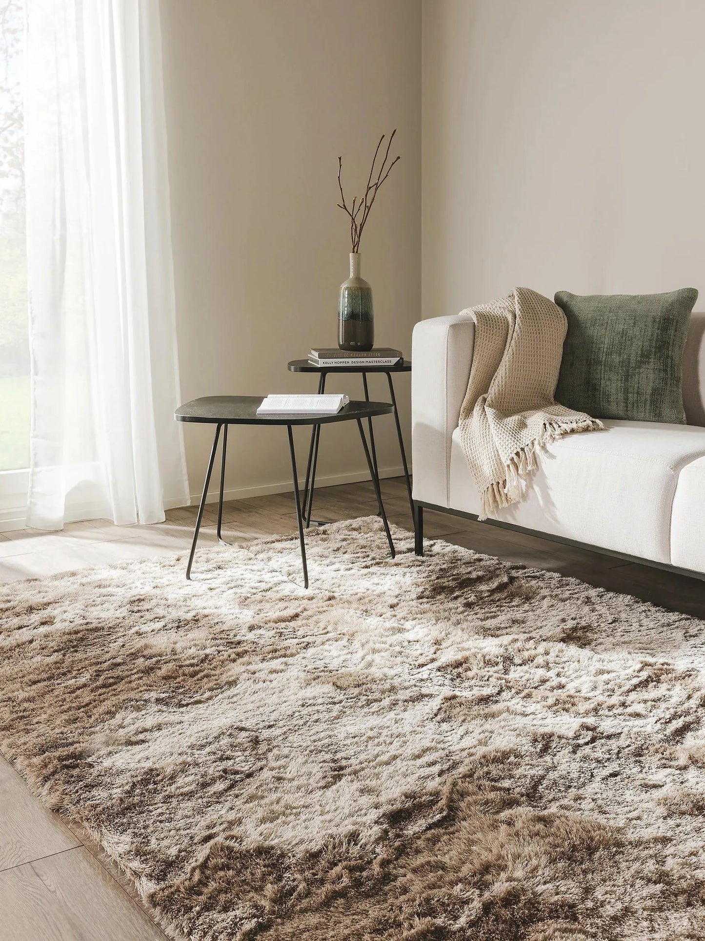 Covor Shaggy Whisper Light Brown