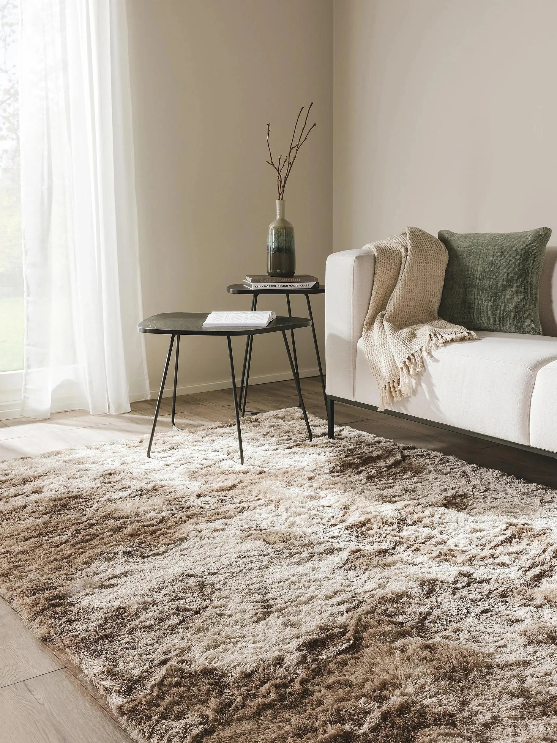 Covor Shaggy Whisper Light Brown