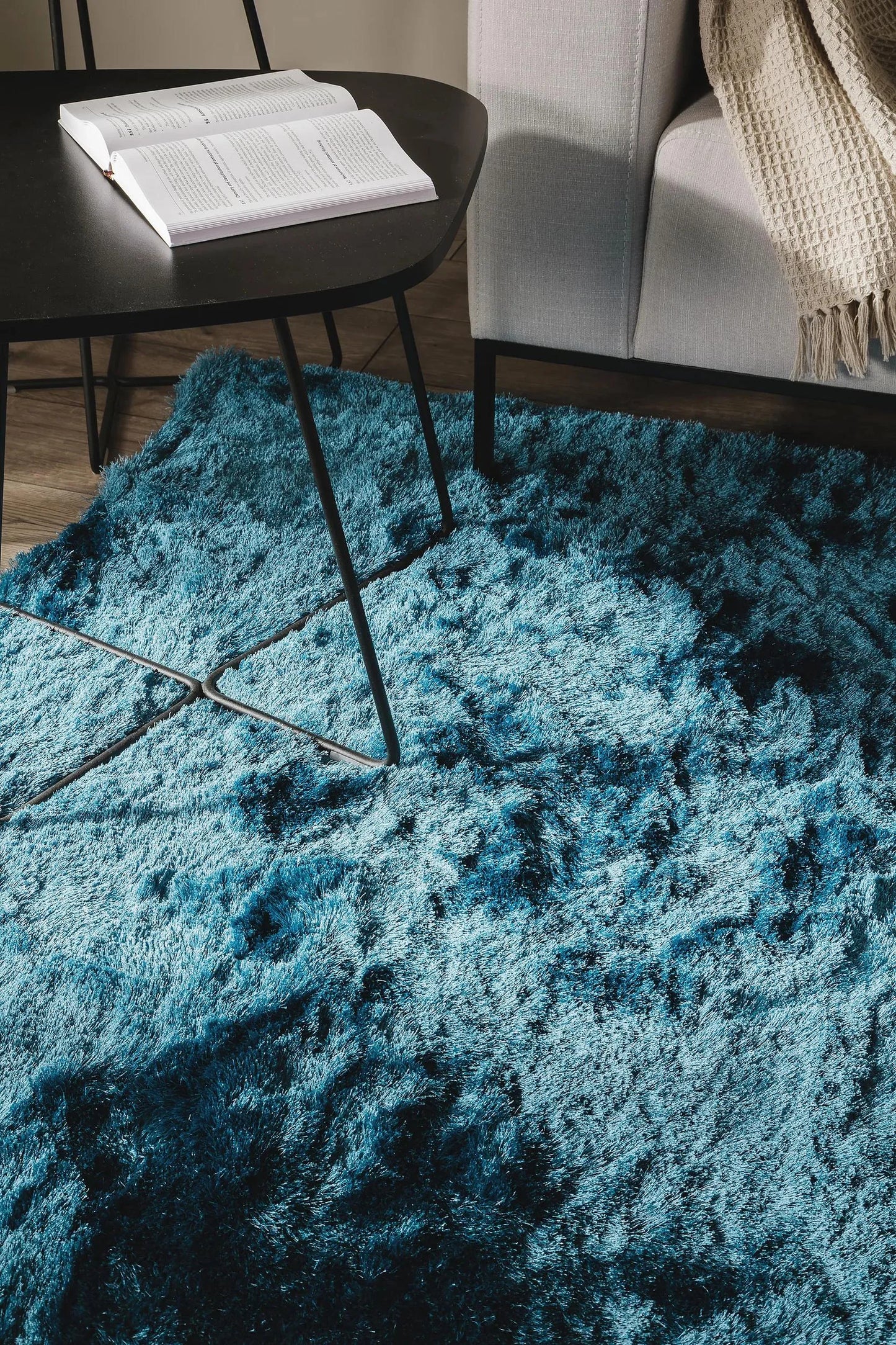 Covor Shaggy Whisper Blue