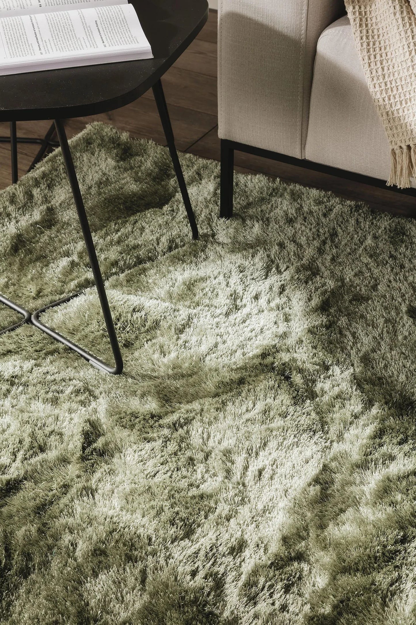 Covor Shaggy Whisper Green