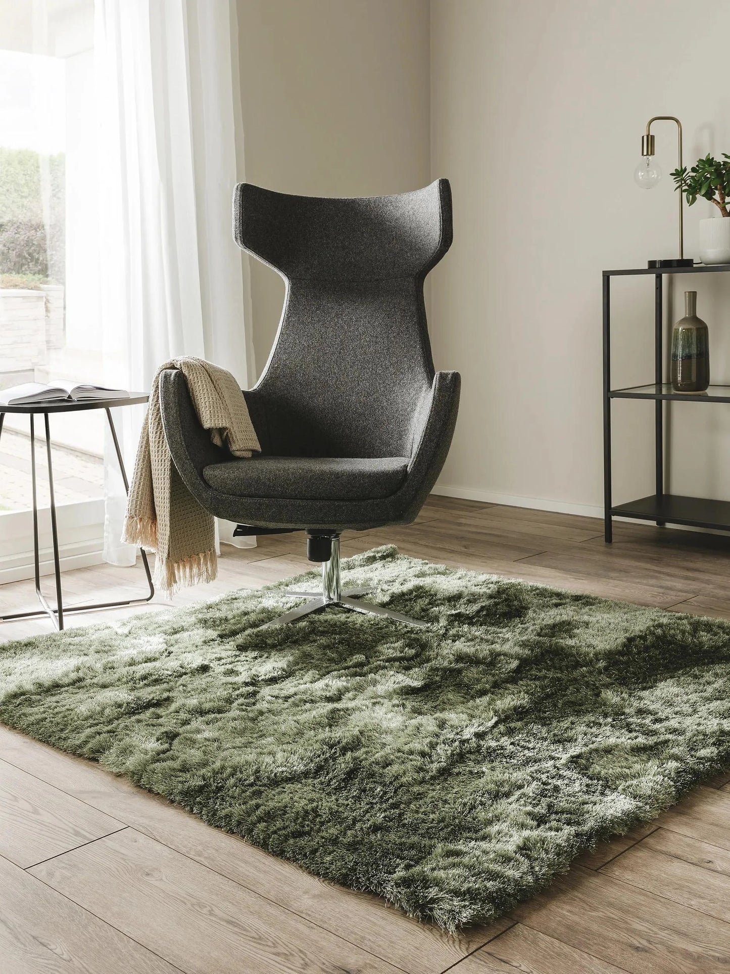 Covor Shaggy Whisper Green
