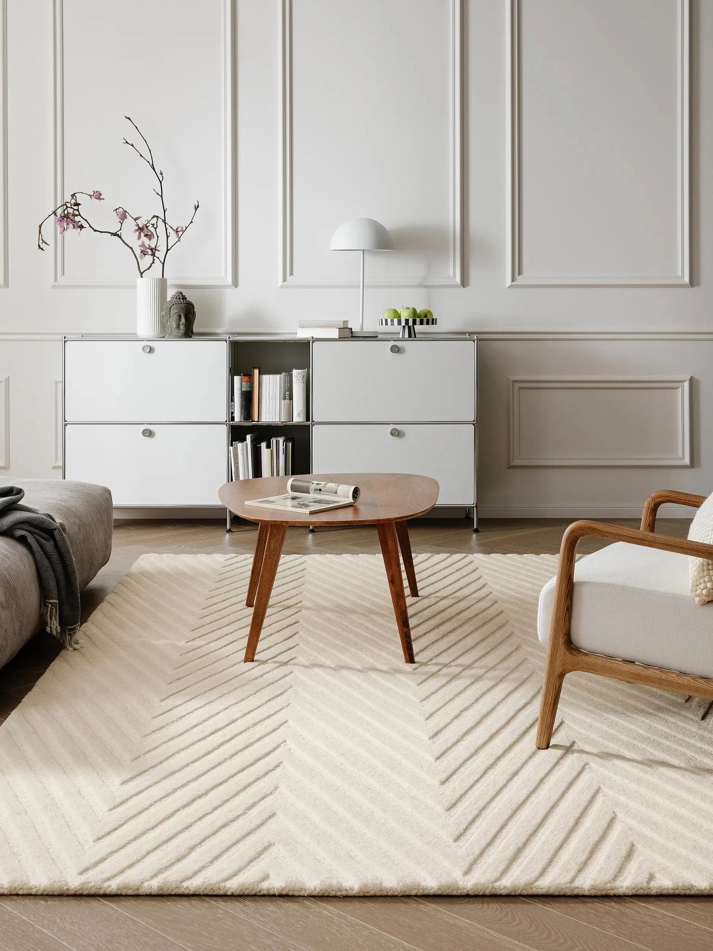 Covor de lână Yanis Ivory 