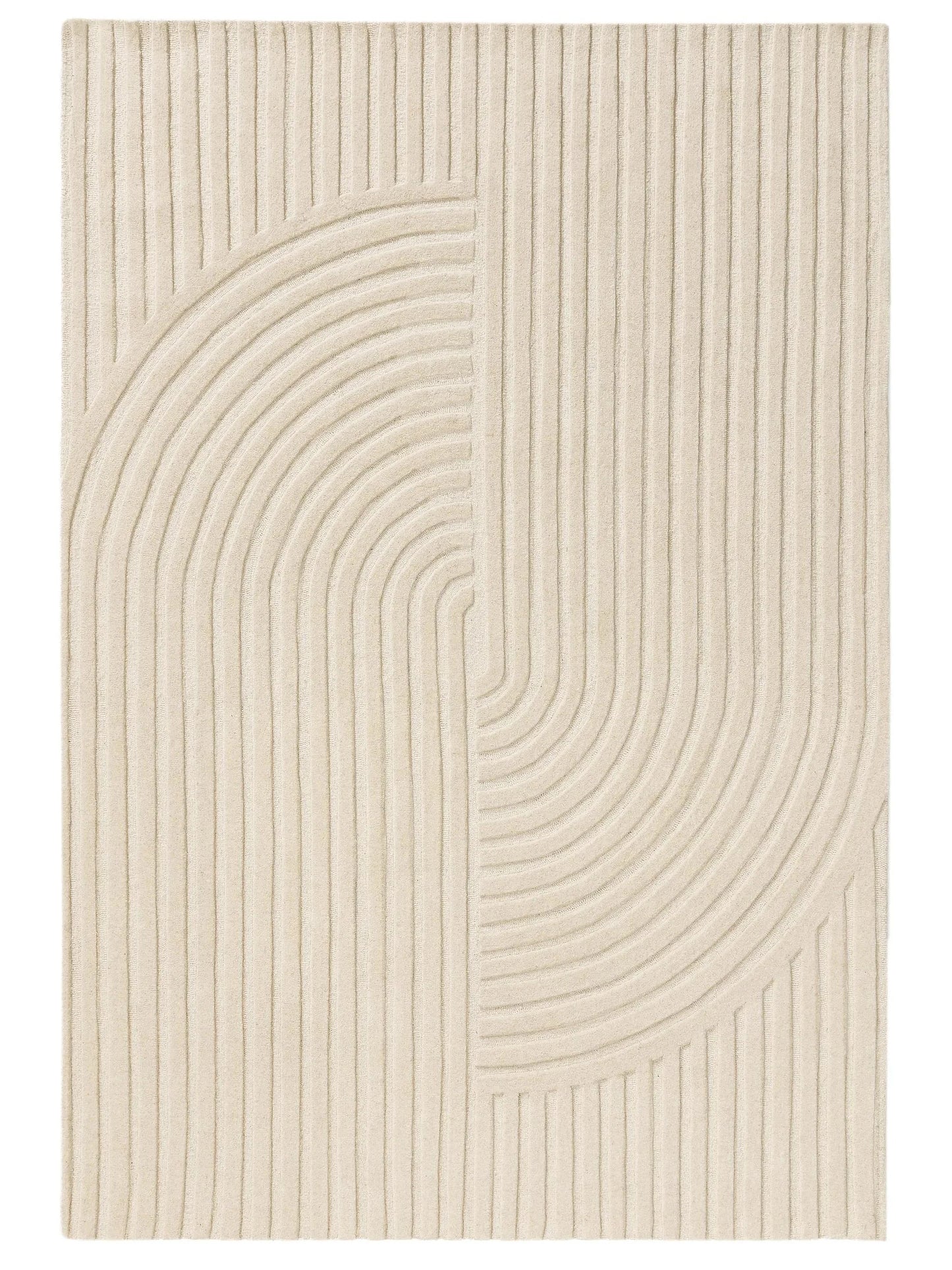 Covor de lână Yanis Ivory