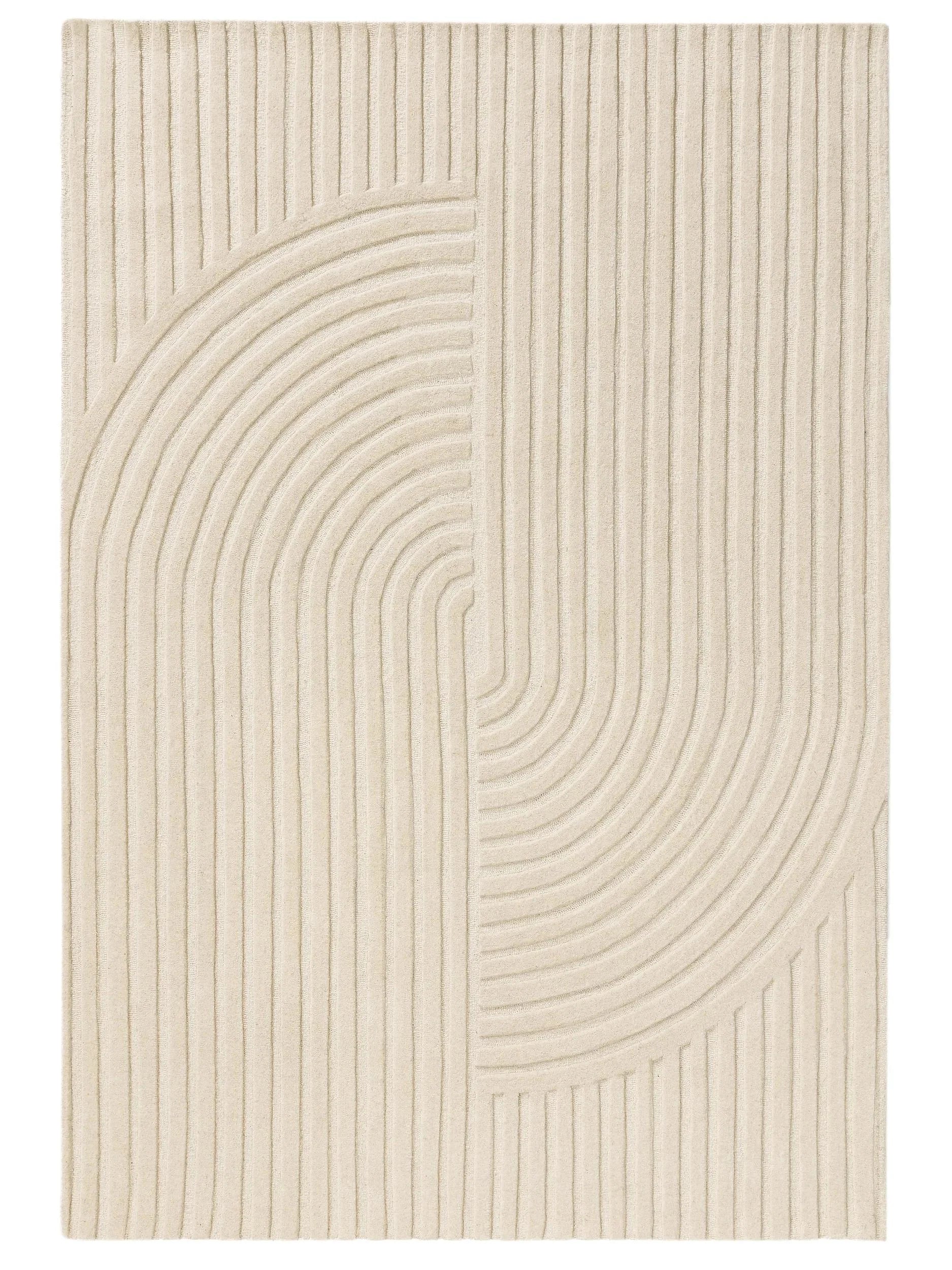 Covor de lână Yanis Ivory