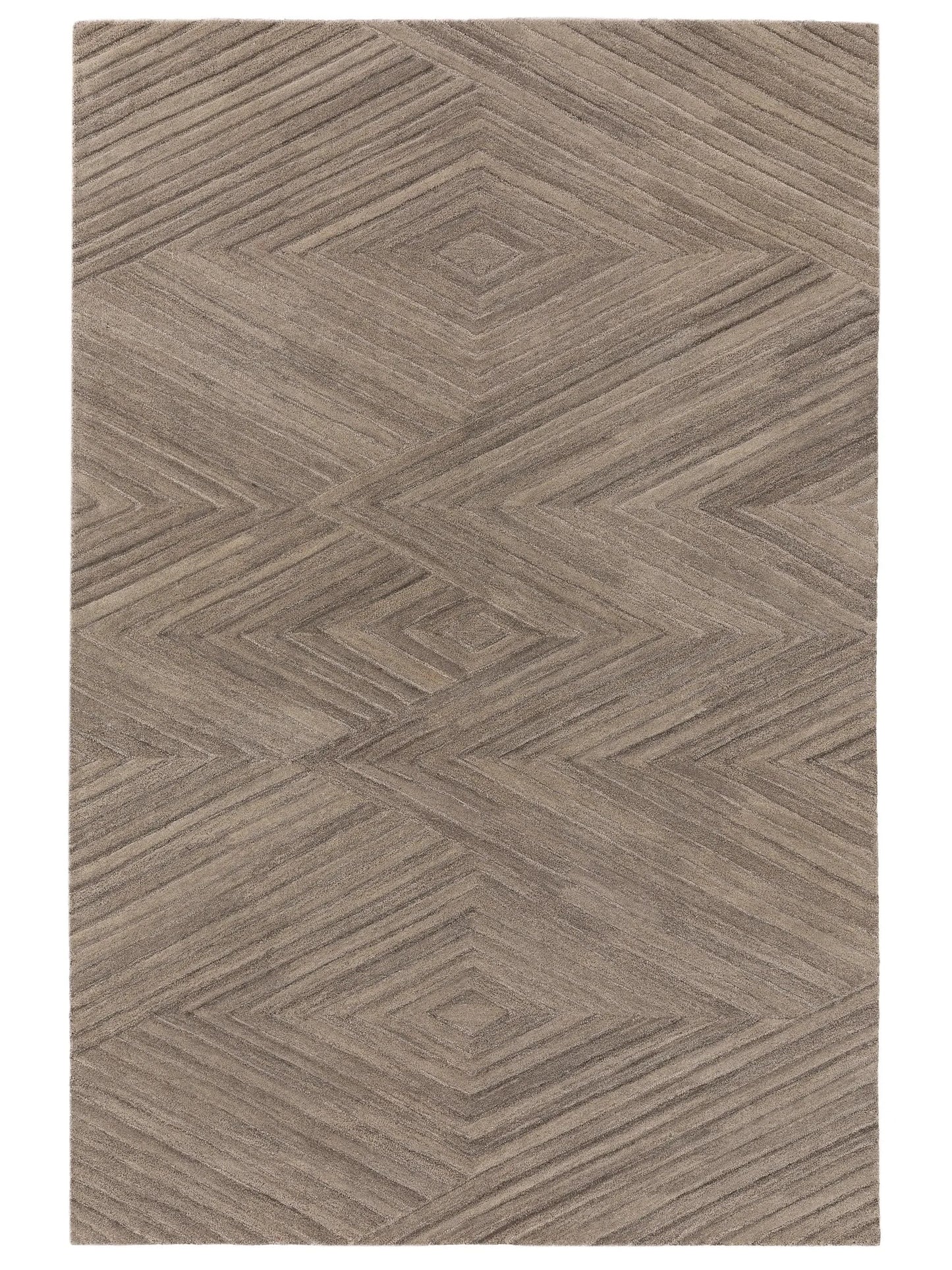 Covor de lână Yanis Beige/Light Brown