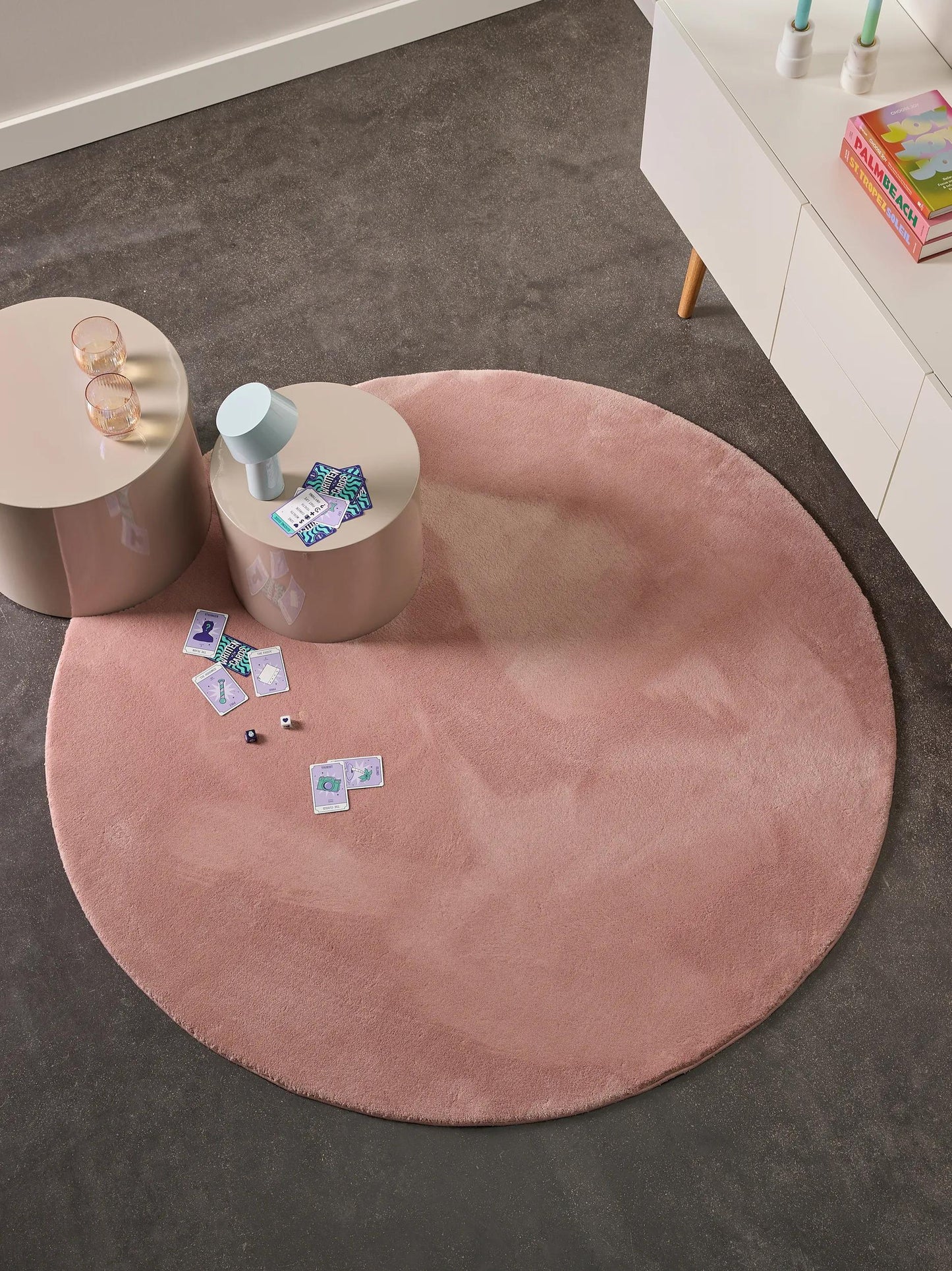 Covor Shaggy Yumi Pink