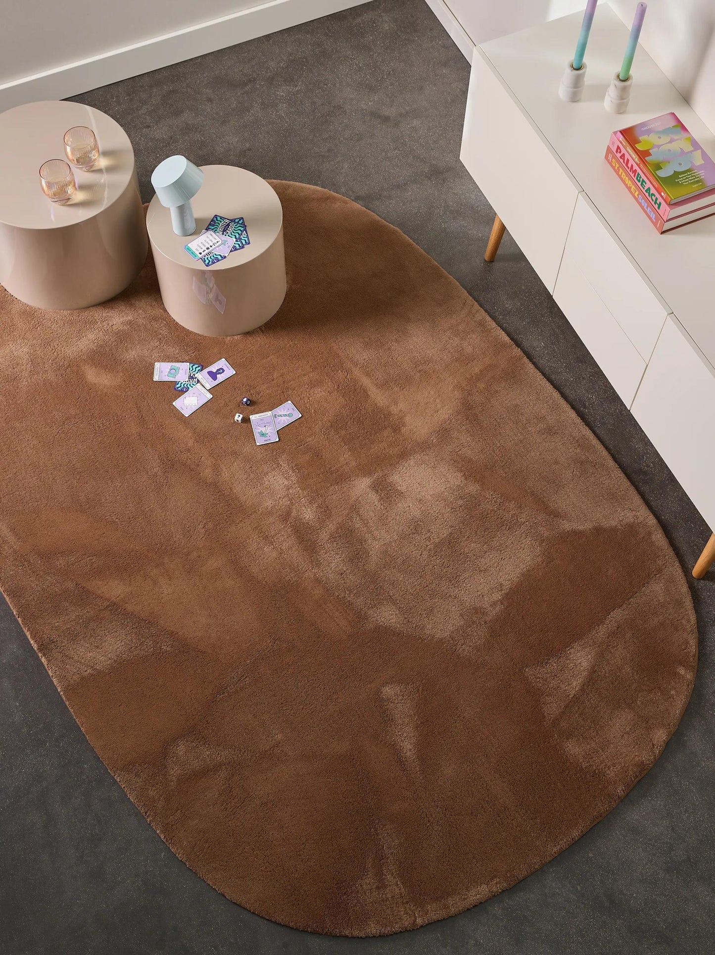 Covor Shaggy Yumi Brown