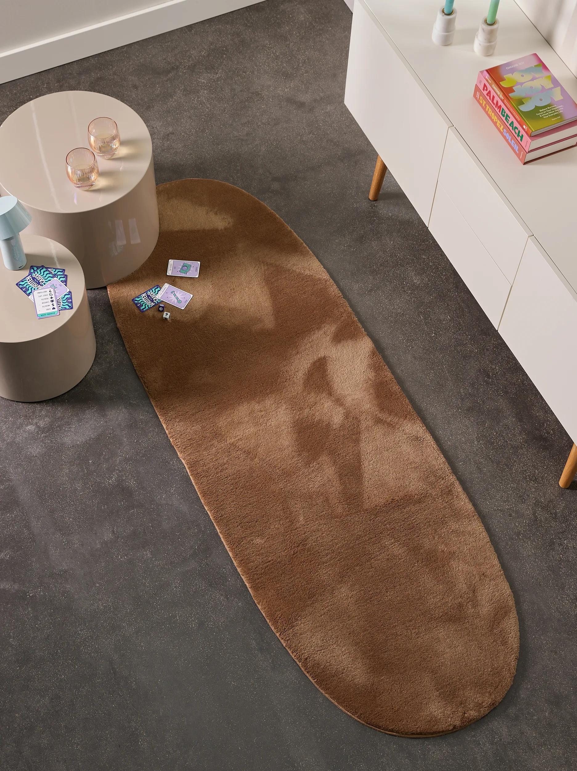 Covor Shaggy Yumi Brown