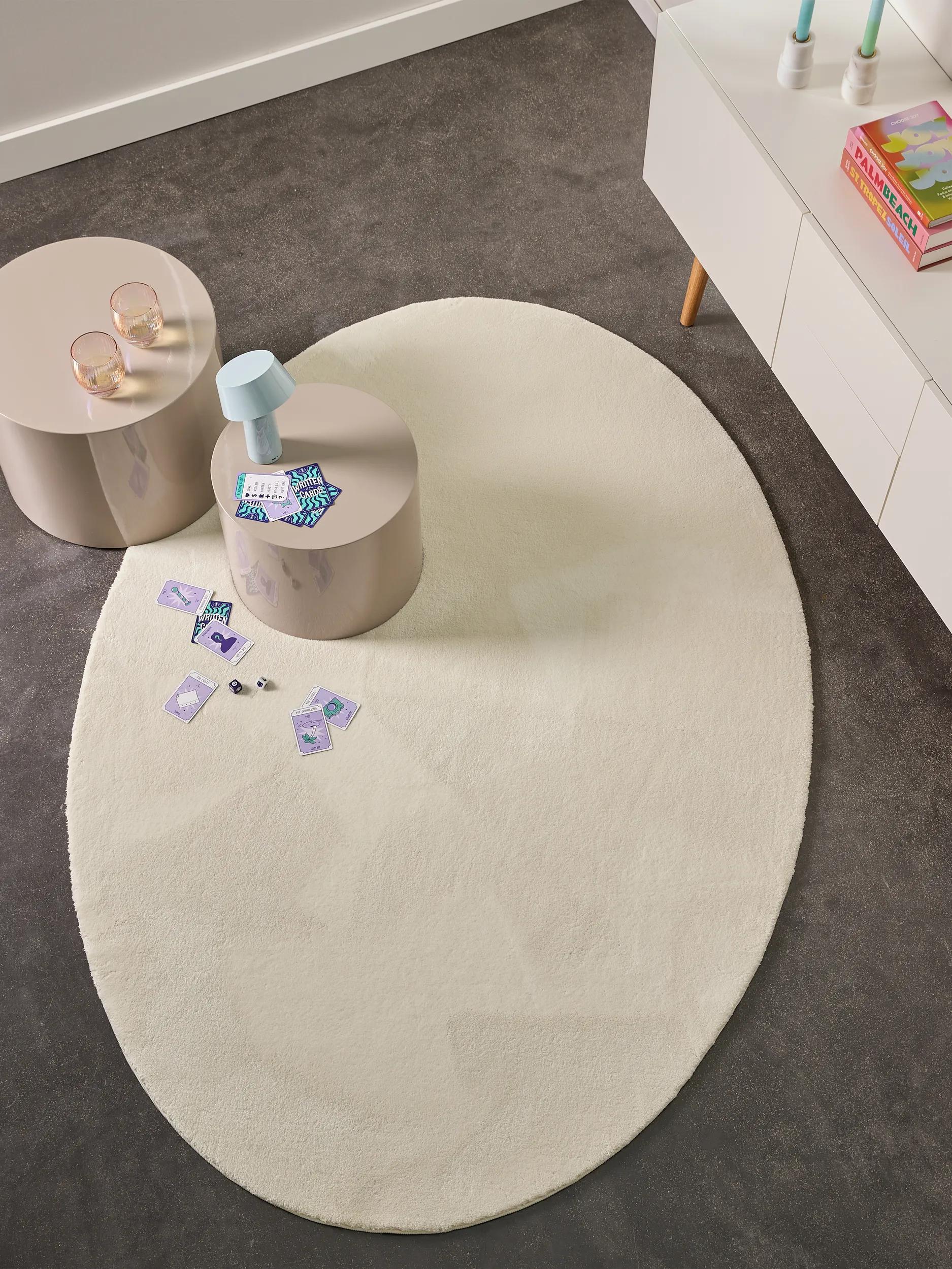 Covor Shaggy Yumi Ivory