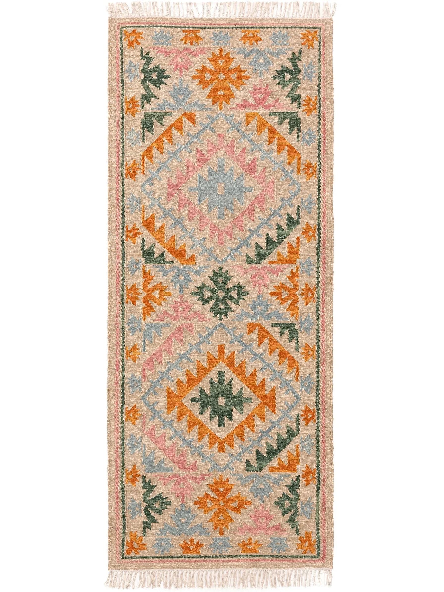 Hand Woven Kilim Zohra Multicolour/Beige 