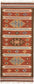 Hand Woven Kilim Zohra Multicolour/Red