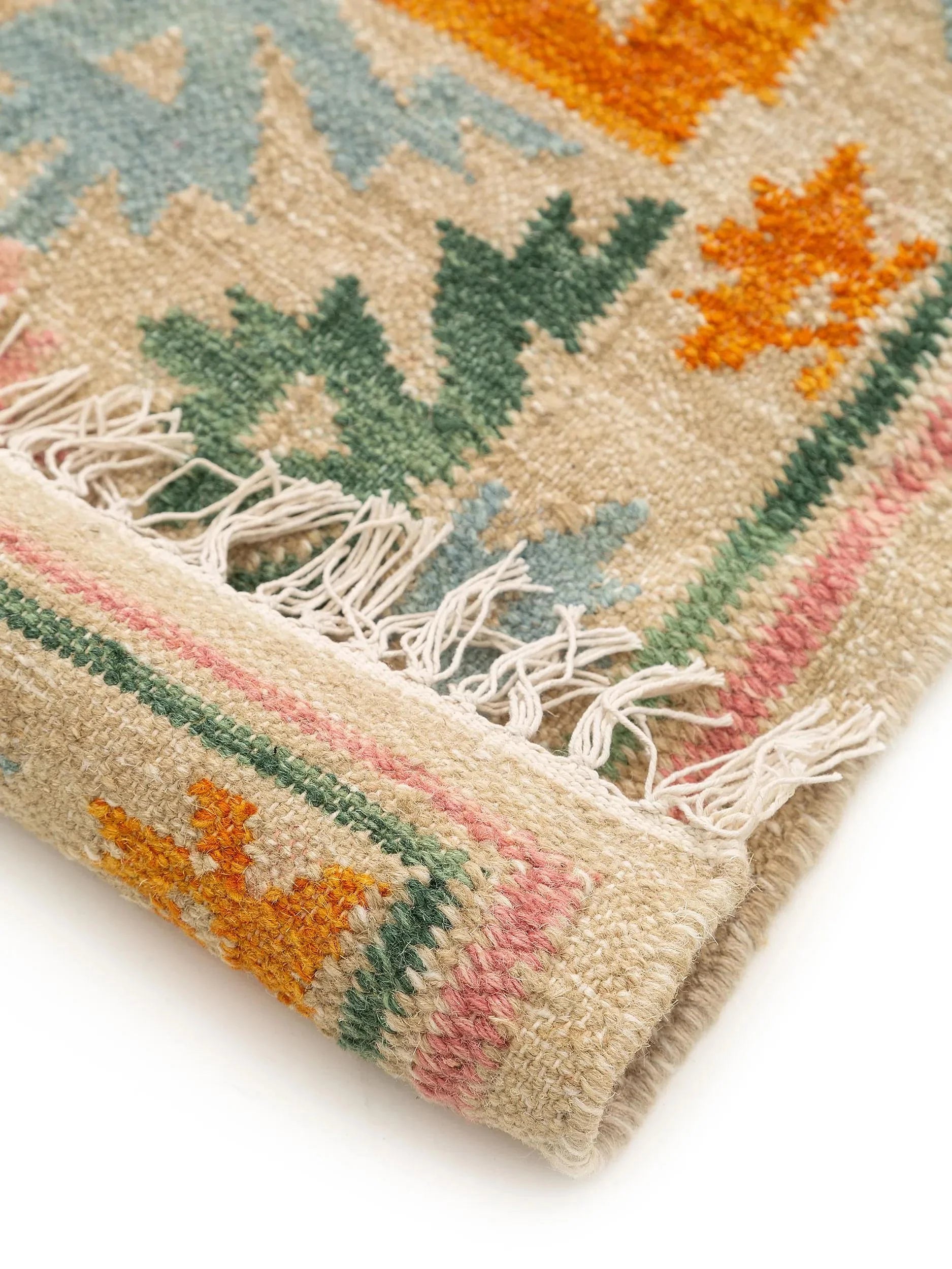 Hand Woven Kilim Zohra Multicolour/Beige 