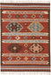 Hand Woven Kilim Zohra Multicolour/Red