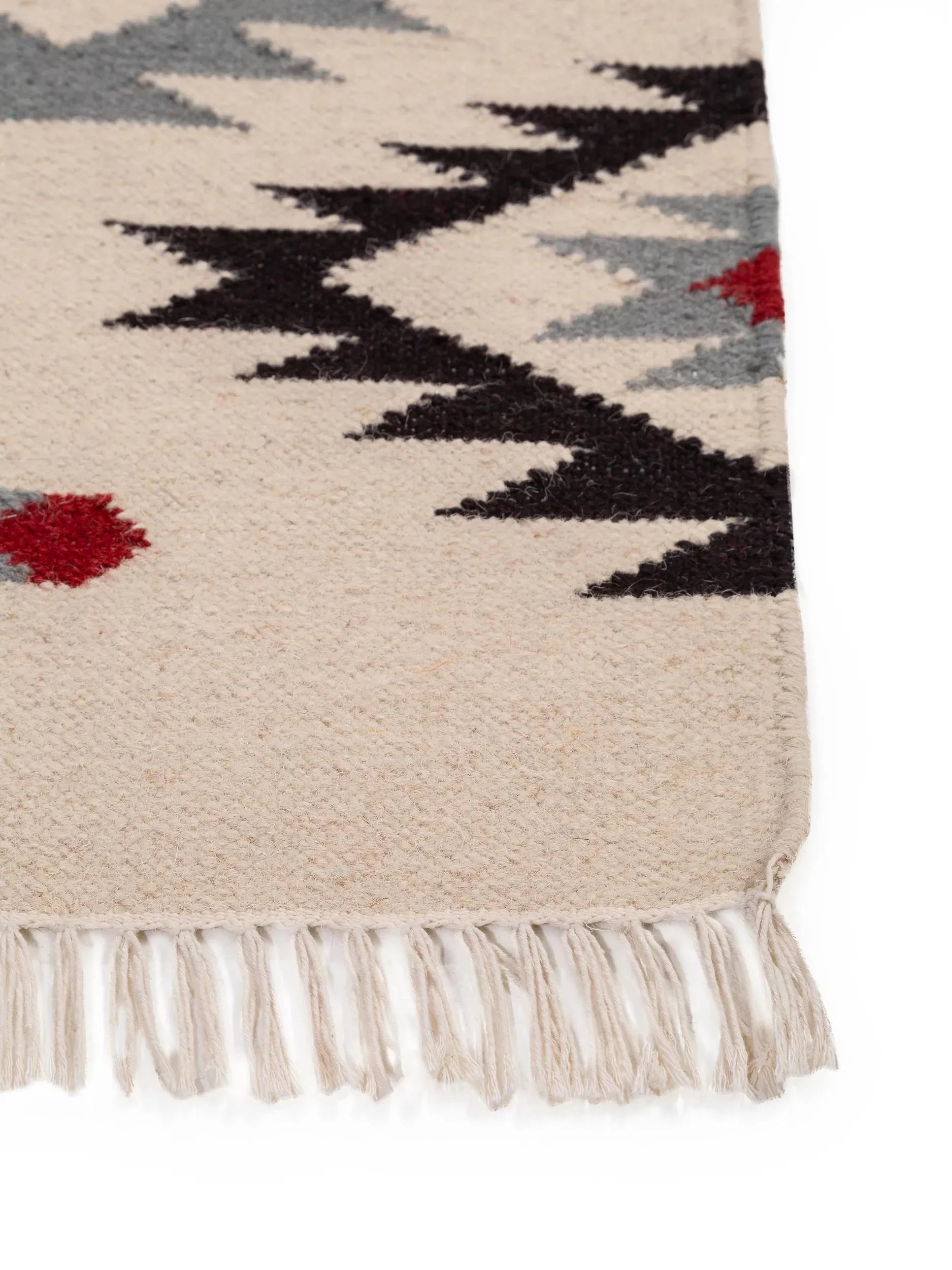 Hand Woven Kilim Zohra Beige