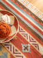 Hand Woven Kilim Zohra Multicolour/Red