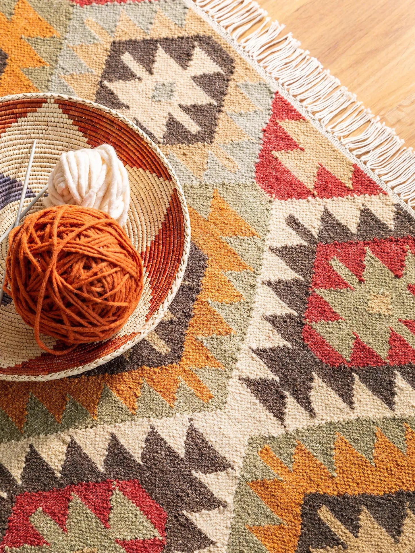 Hand Woven Kilim Zohra Multicolour