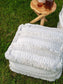 In- & Outdoor Pouf/taburet Toni Ivory 