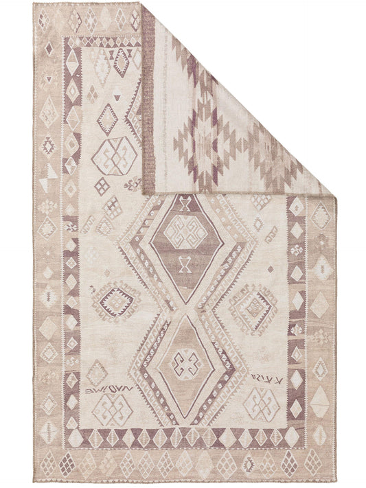 Covor reversibil Ana Beige/Grey 
