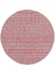 Covor rotund interior/exterior Cleo Pink 