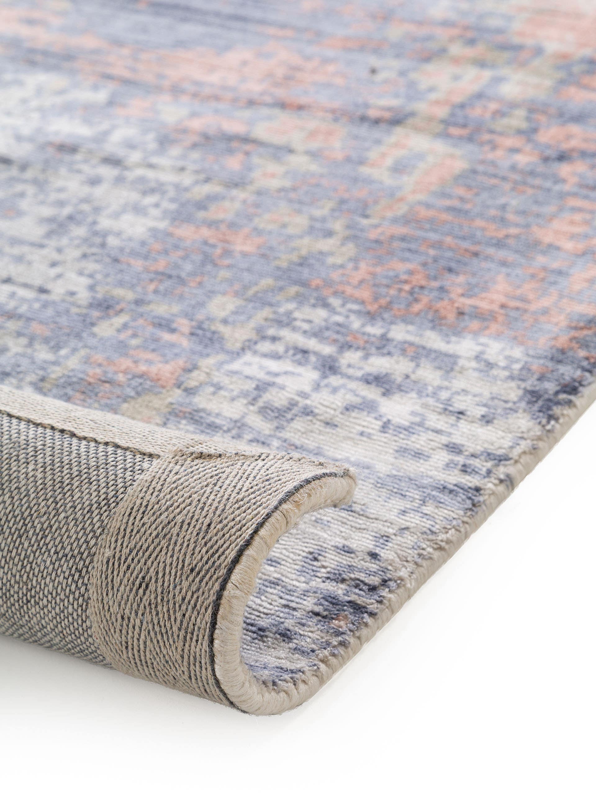 Covor din vâscoză Vito Beige/Purple 