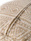 Pouf/taburet Naxos Cream/Taupe 