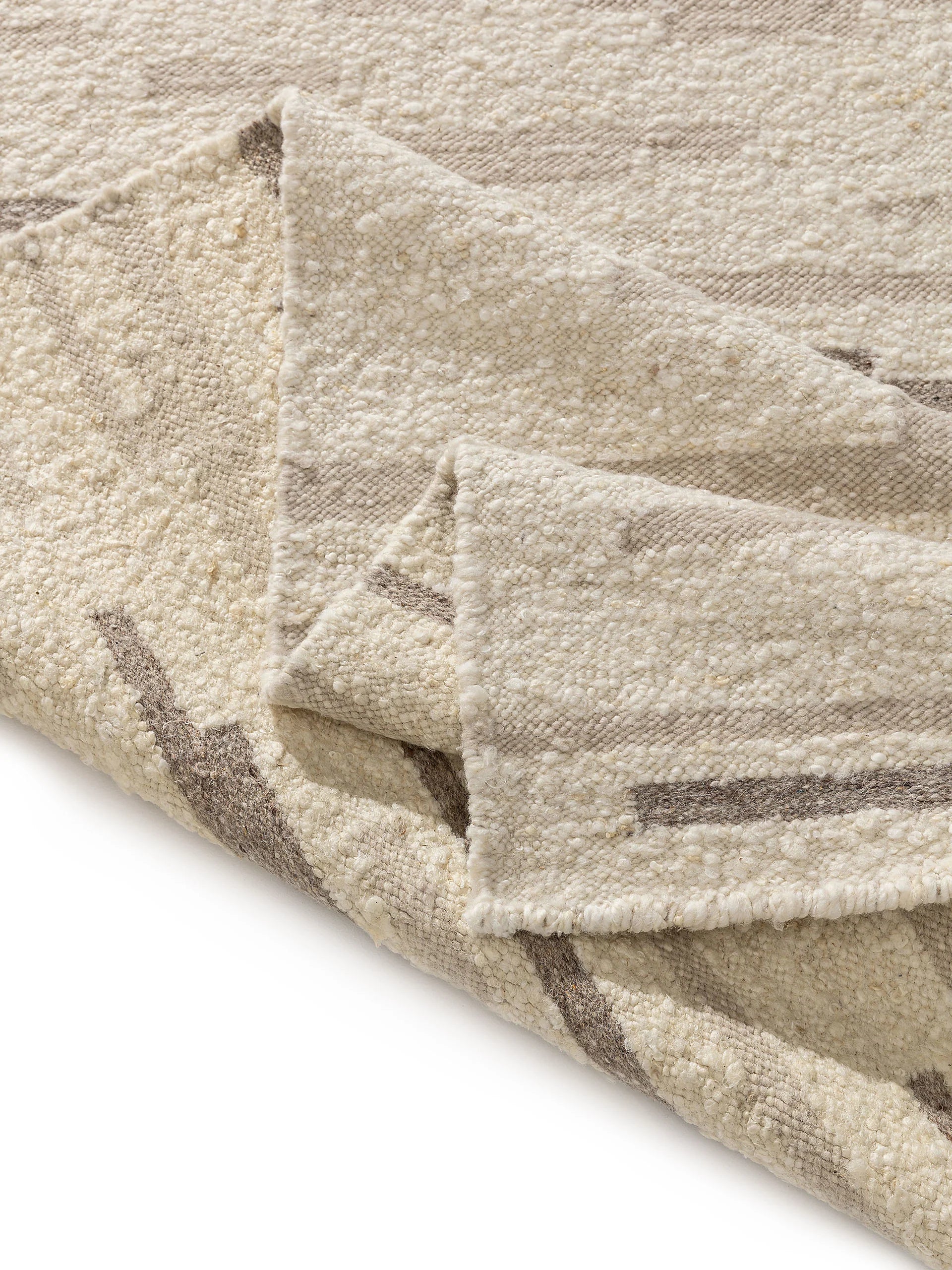 Covor de lână Glen Cream/Beige