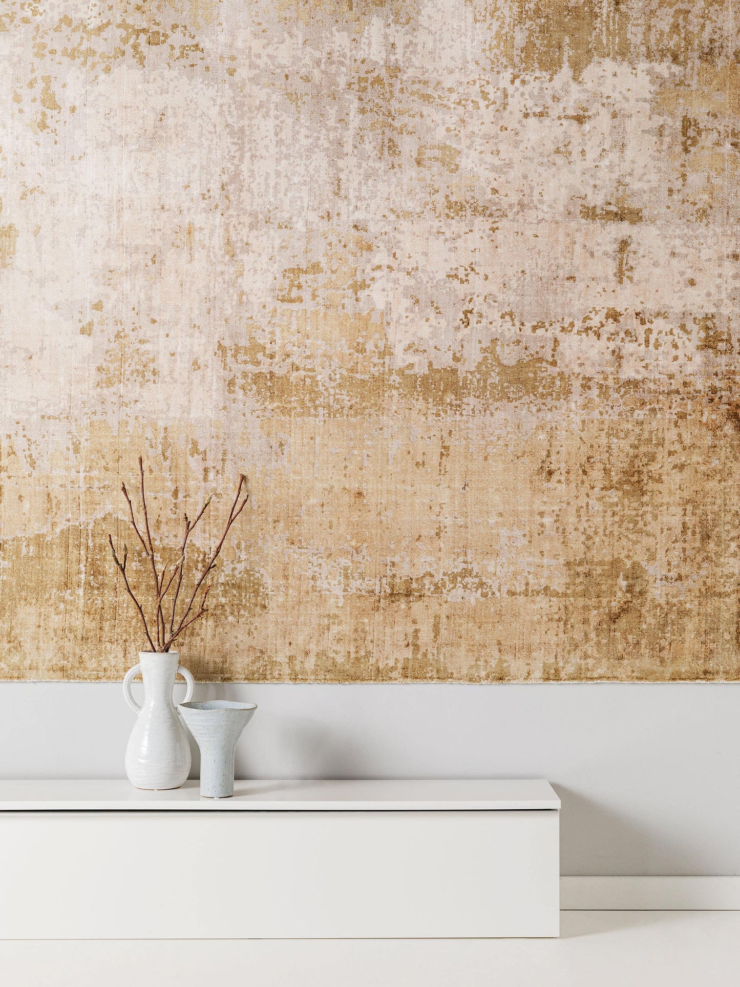 Covor din vâscoză Vito Light Brown 