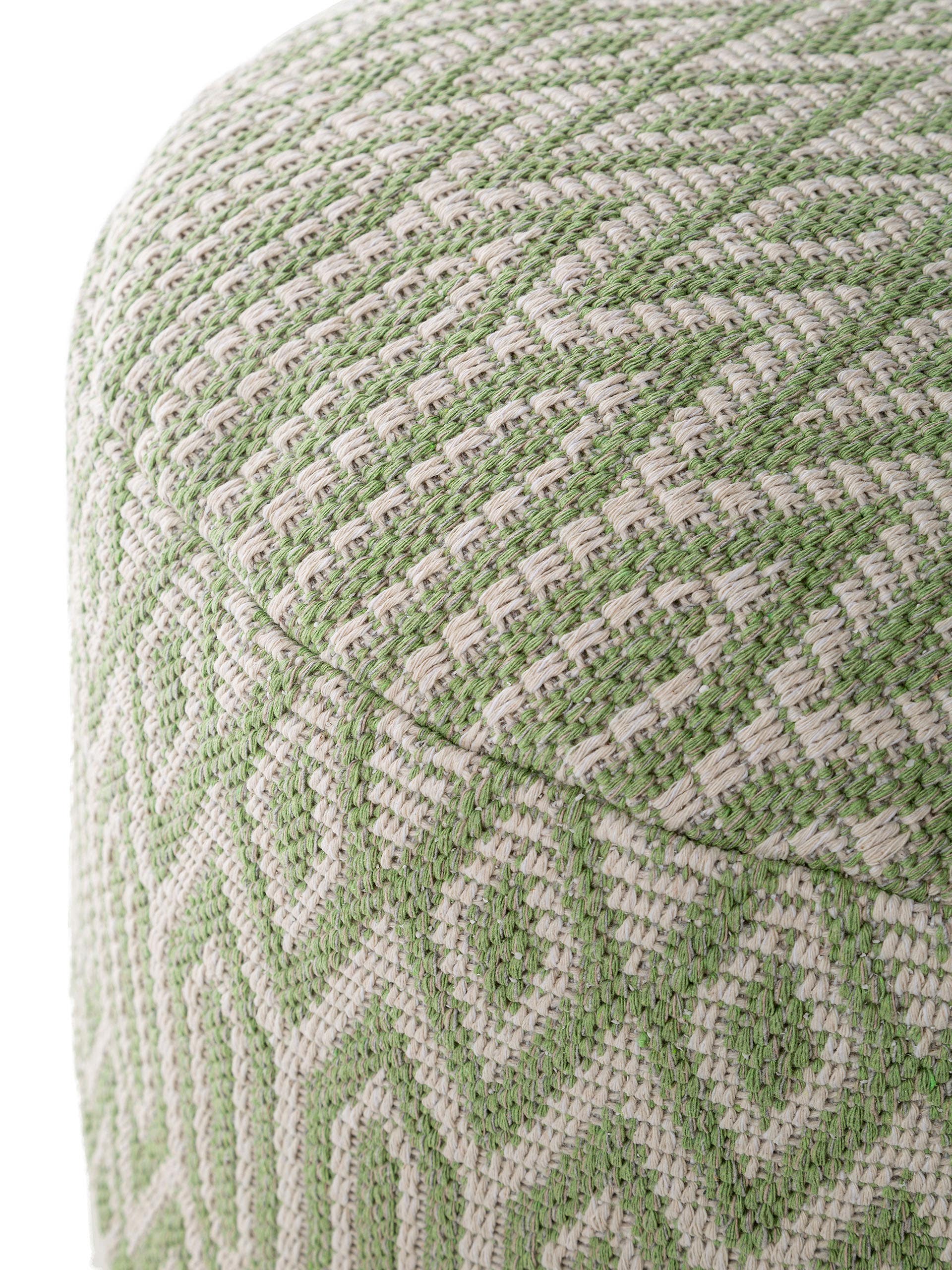 Pouf/taburet Ibiza Green 