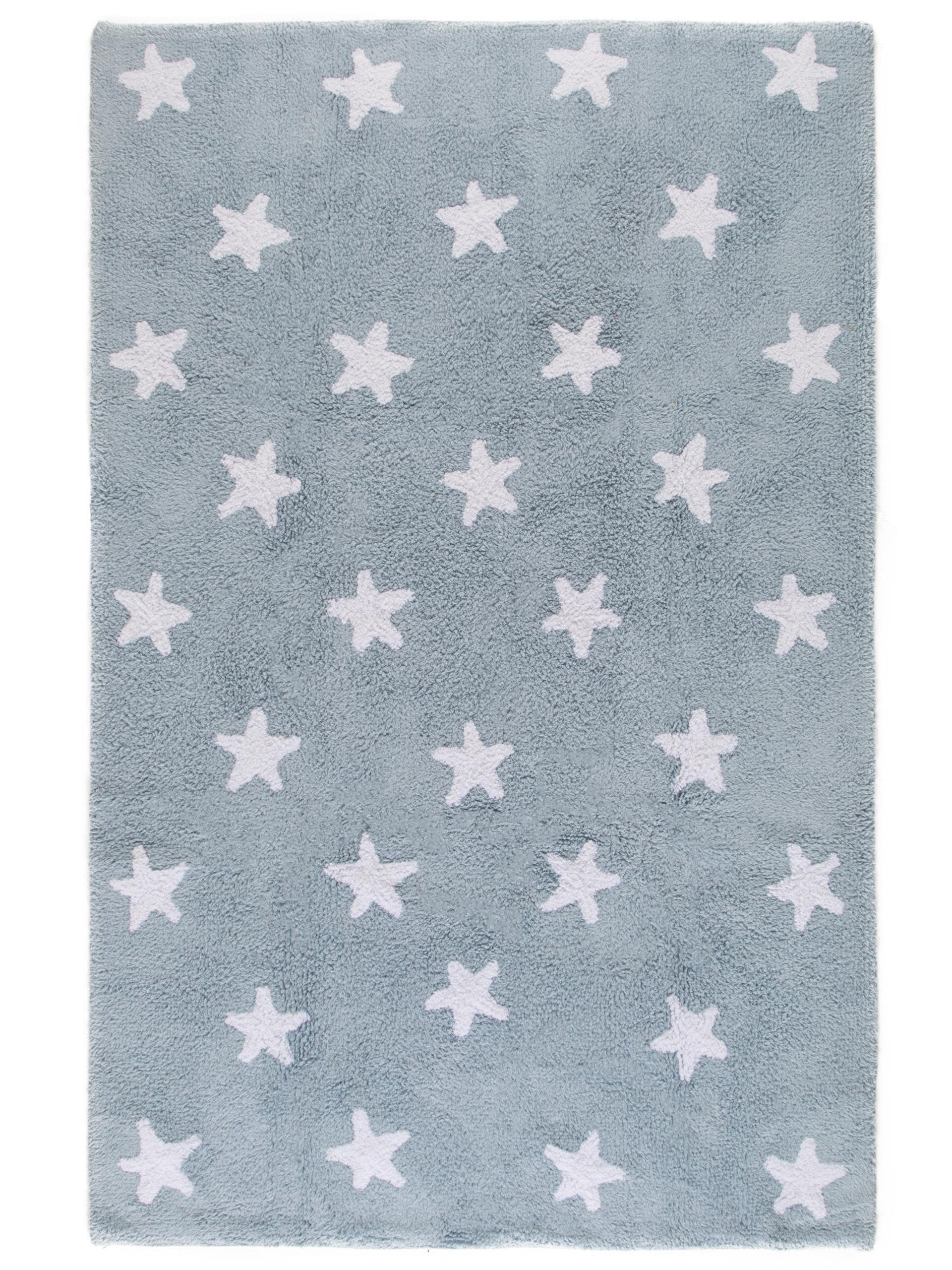 Covor lavabil pentru copii Bambini Blue 